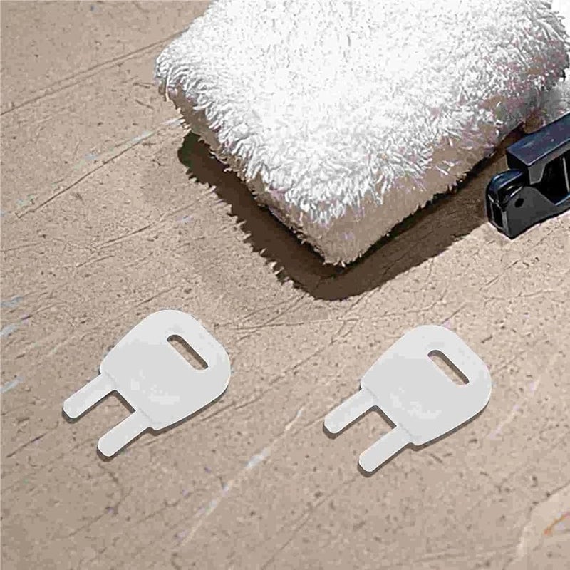 Toilet Paper Dispenser Replacement Keys 8pcs Plastic Commercial Home Kitchen Storage Box - Image 3